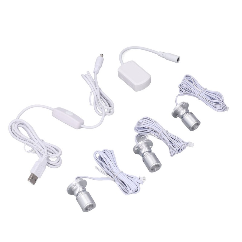 Mini LED Spot Lights 5V USB Showcase Display Light 1