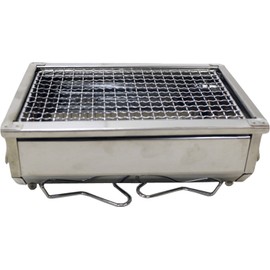 North Eagle NE1420 Solo Mini Stainless Steel BBQ Charcoal Stove