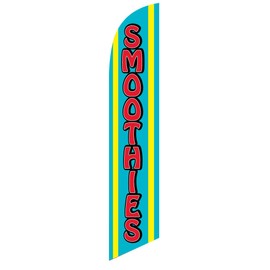 Smoothies Feather Banner Swooper Flag, Replacement Flag Only