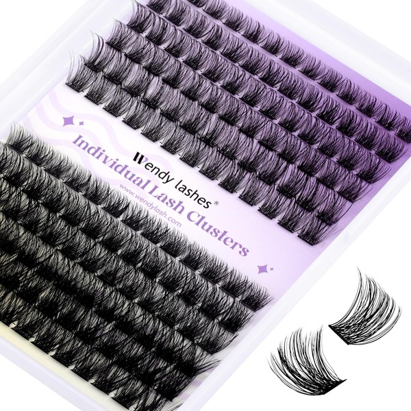 Cluster Lashes Individual Lash Extensions DIY Eyelashes C/D Curl Cluster