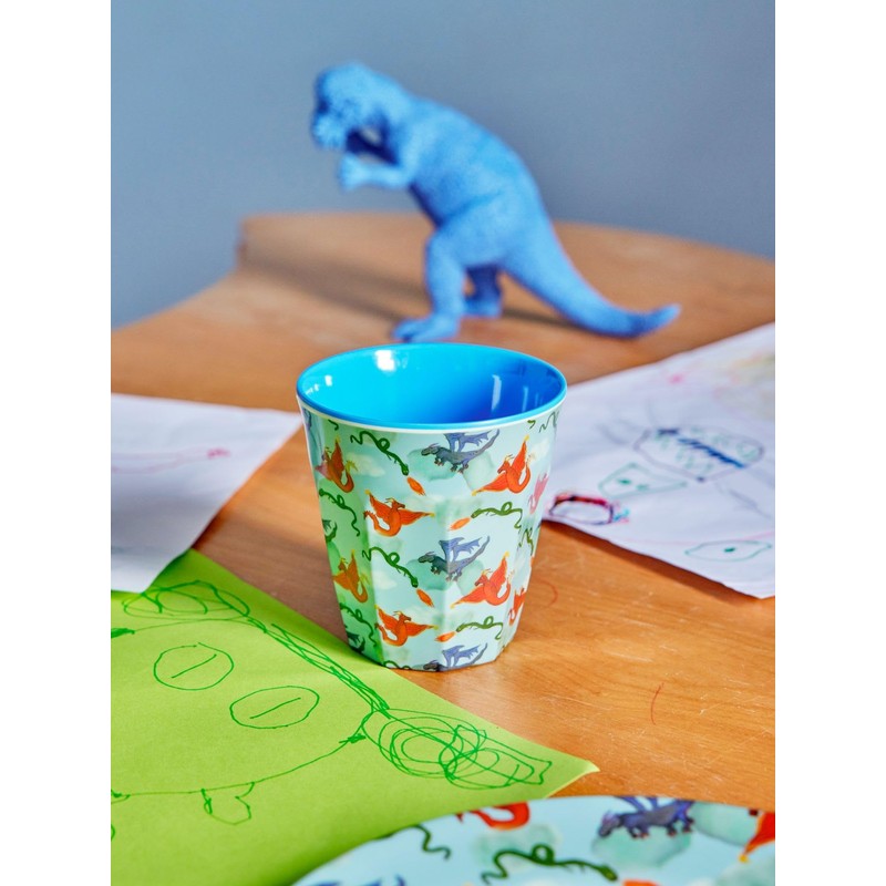 Rice Drinking Cup Melamine Cup Made of 100% Melamine Dragon