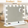 NUSVAN Vanity Mirror with Lights Lighted Makeup Mirror with Dimmable