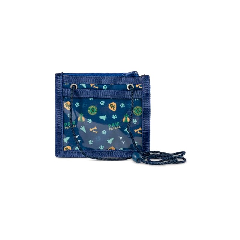 Neck Pouch Children's Purse Girls Boys Purse with Viewing Compartment,