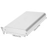 Aluminum Project Box Integrated Matte Silver Electronic Enclosure Case DIY