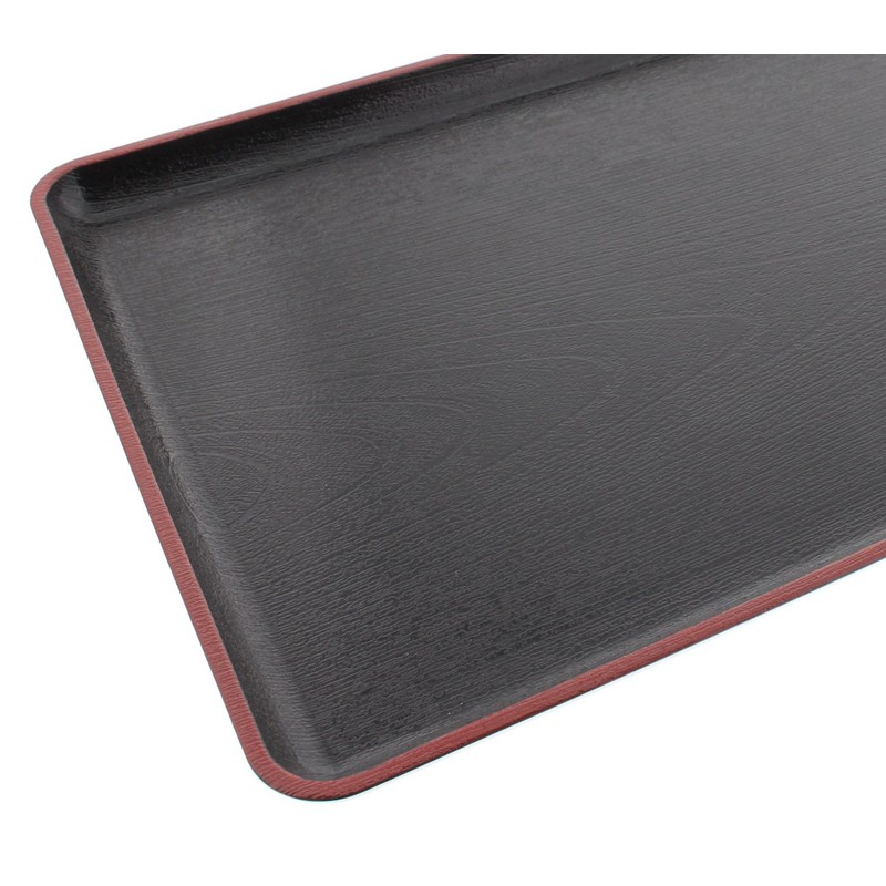 Ishida Made in Japan Obon Shrimp Black Tenshu 2-Scale Tray