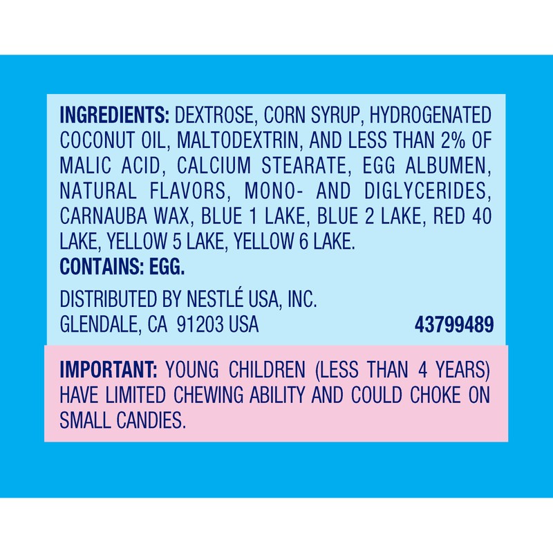 Nestle Mini Chewy Sweetarts 12 ounces (Pack of 8)