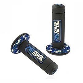 Forspero Motorrad Dirt Pit Bike 7/8Inch Lenker Rubber Brake Hand Grips-Blau