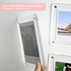 12 Piece Acrylic Fridge Magnetic Frame， Mini Double Sided Refrigerator