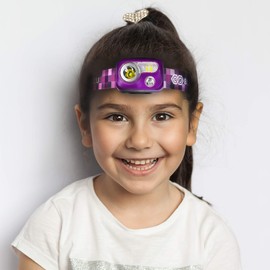 BLITZU Rechargeable Led Headlamps Camping Essentials for Camper, Kids, Family, Adults. Headband Light Headlights for Head, Headband Flashlights Led Head Lights Lamp Camping Gear Clearance, Purple