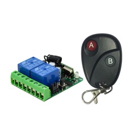 PNI CA500 Remote Control Relay for Remote Control of 1 or 2 Garage Doors, Gates, Barriers, Maximum 18 Remote Controls