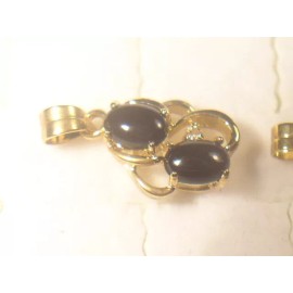 DOLPHIN ORE #**  12 .ONYX  PENDANTS *Special*   SEMI-PRECIOUS GEMSTONE WHOLESALE LOT 6002X