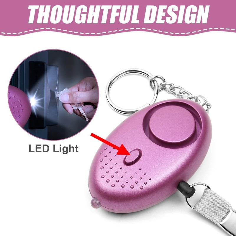 Flintronic 3 Pack Personal Alarm