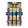 Fuse Holder, 1 in 3 Ways 24V 60A Car Stereo