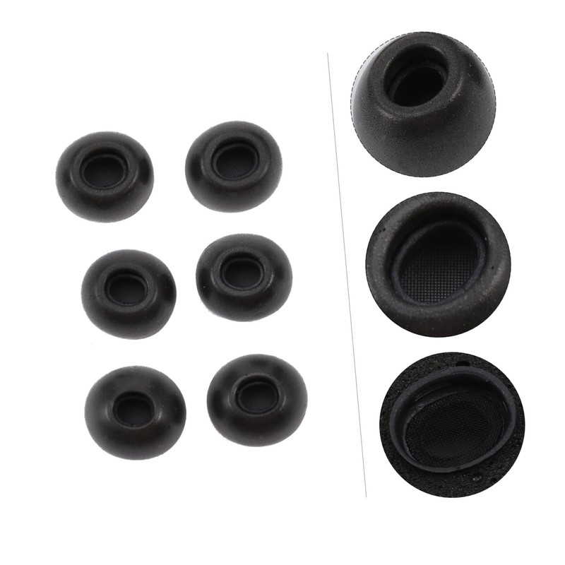 KICHOUSE Upgrade Your Headphones 3 Pack Memory Foam Earbuds Tips