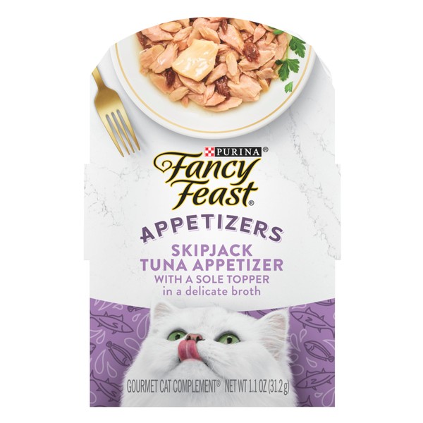 Purina Fancy Feast Appetizers - (10) 1.1 oz. Trays