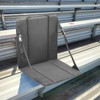 Pozico Portable Stadium Seat Cushion with Backrest for Bleacher, Lightweight