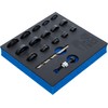 BGS 9739 Workshop Trolley Insert 1/6: Hole Punch Set for
