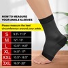 KEKING® Ankle Brace Compression Support Sleeve for Women & Men,