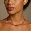 Unbranded Natural Carnelian Choker Dainty Queen Necklace Healing Reiki Energy