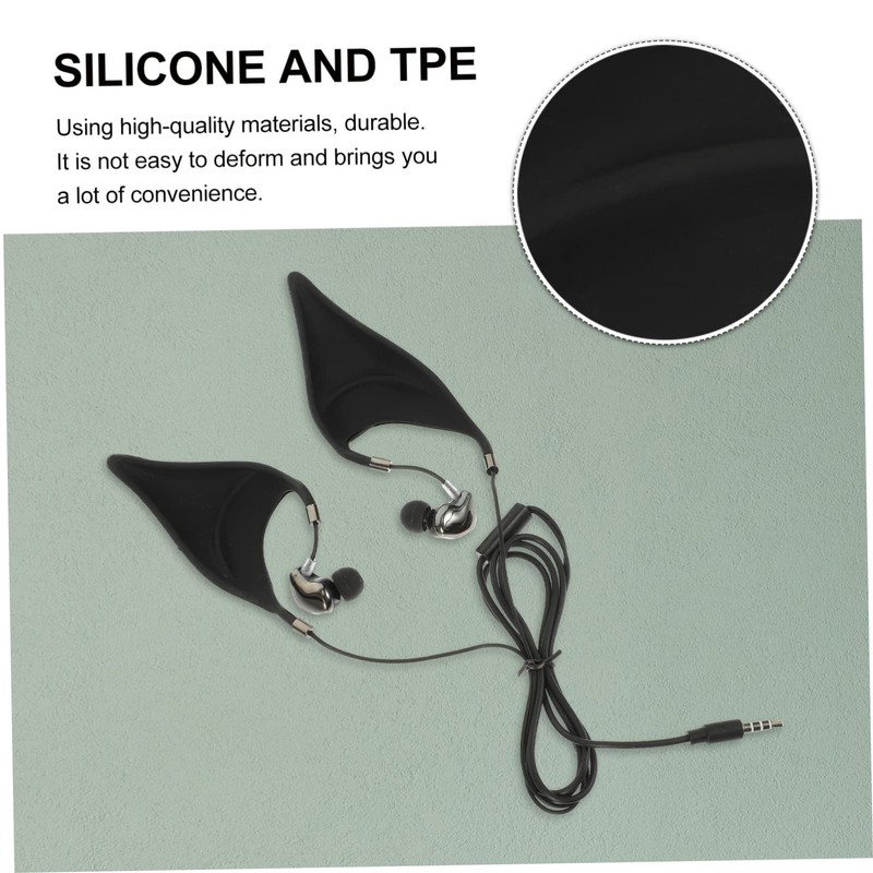 CIYODO Elves Ear Headset Wired Earphones with Microphone for Phone