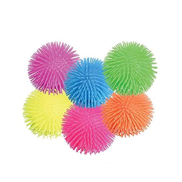 Rhode Island Novelty Puffer Balls Assorted Colors Set of 12