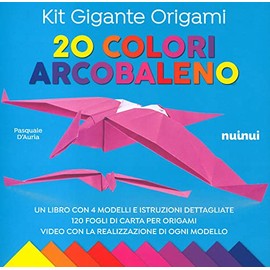 Kit gigante origami. 20 colori arcobaleno. Ediz. a colori. Con carta da origami