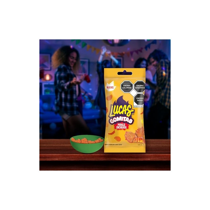 Lucas gomitas sabor mango enchilado 130g