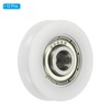 PATIKIL 12pcs Nylon U Groove Bearings 6x28x7.5mm U Shape Groove