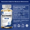 NAD Supplement - Nicotinamide 500mg Resveratrol 100mg - Anti-Aging 120