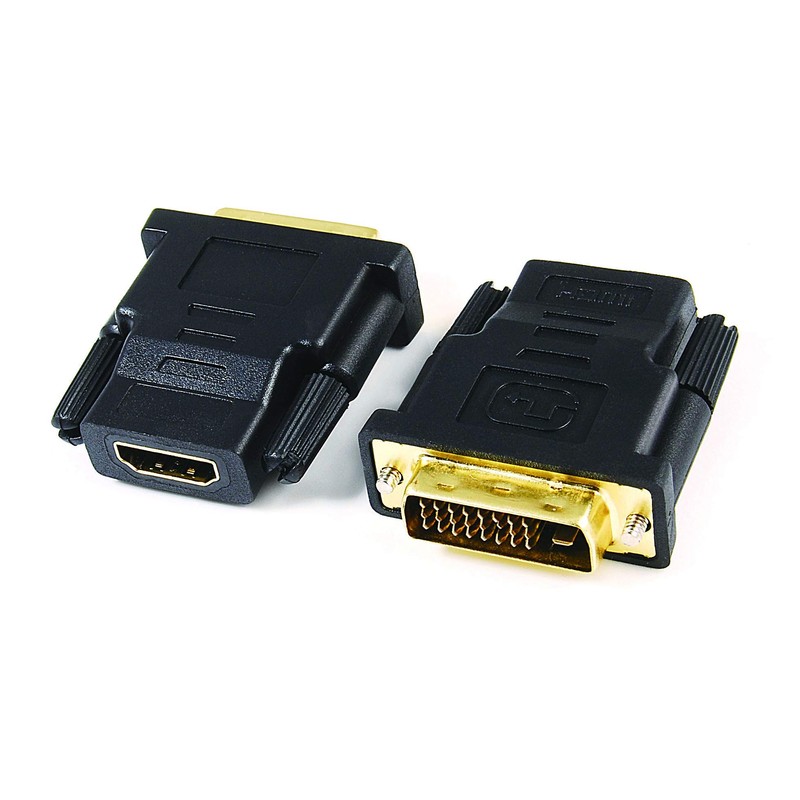 EXCALIBUR HDMI FEMALE TO DVI (1+24) DVI-D MALE GOLD PLATED