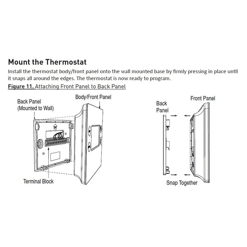 2GIG Z-Wave 700 Programmable Thermostat (2GIG-STZ1-345)