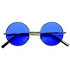 ShadyVEU 80s Retro Round Colorful Tint Sunglasses Circle Style Groovy