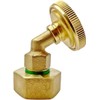 Misting Nozzle,Heavy Duty Garden Hose Mister Nozzle, Adjustable Water Spray