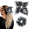 2 Pack Balletcore Aesthetics Extra Large Scrunchies for Women Girls,