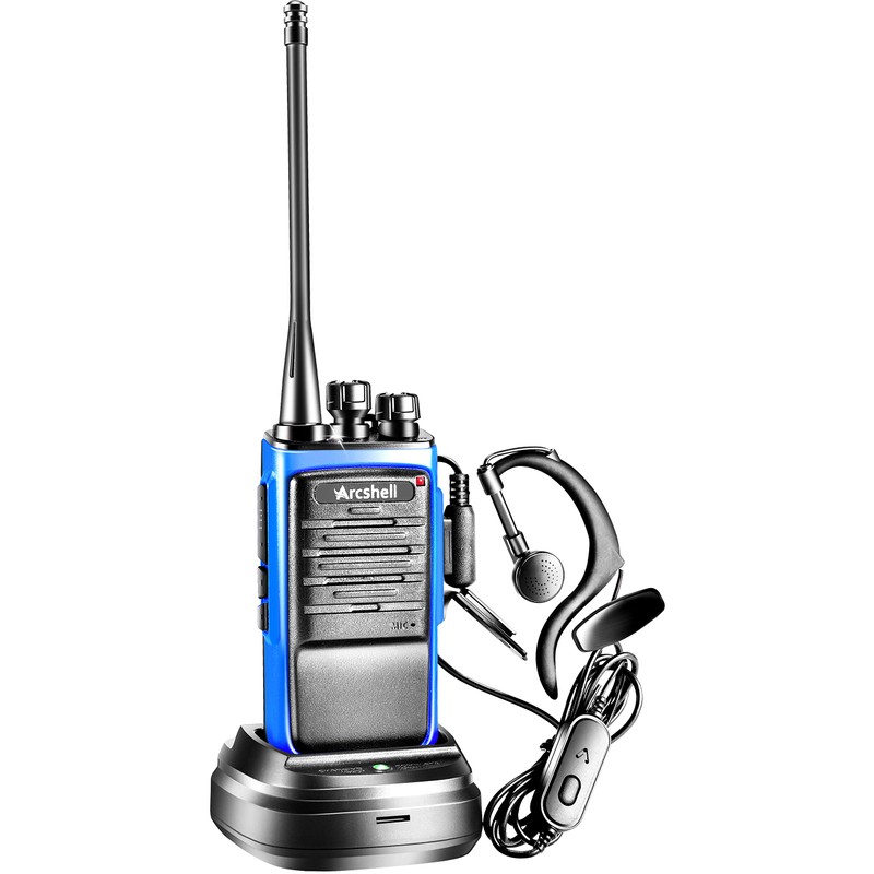 Arcshell Rechargeable Long Range Two-Way Radios with Earpiece Headsets 3