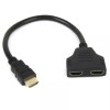 Universal HDMI Port Splitter Cable Male to Female 1 Input