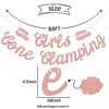 Girls Gone Glamping Banner, Camping Bachelorette Decorations, Bridal Shower Glamping