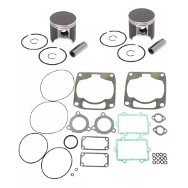 SPI 2003 2004 Arctic Cat ZR 900 SPI Pistons Top End Gasket Kit 85mm Std Stock Bore