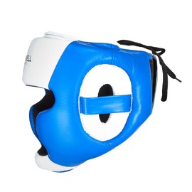 Playwell Premium Range: Pro Muay Thai K1 Series Leather Head Guard (Small/Medium)