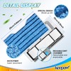KEEPOW Reusable Mop Pads Refills, Replacement Pads Compatible with Shark