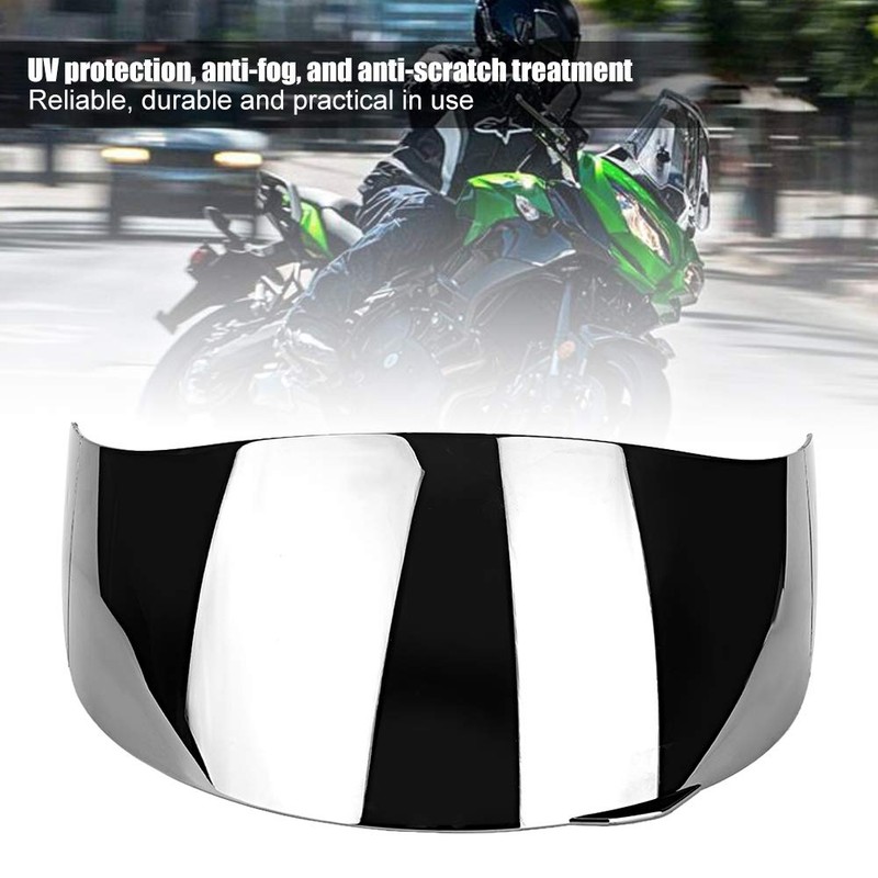 Helmet Lens Shield, Strong Scratch Resistant Full Face Helmet Visor