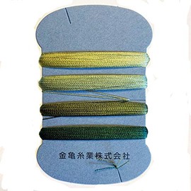 Japanese Sewing Notions - Kinkame Silk Thread Assortment - 100wt - # 08 SAGE