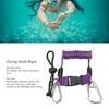 Diving Hook Rope Stainless Steel Flexible Anti Lost Diving Camera