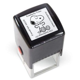 Peanuts Square Address Stamp