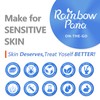 Rainbow Pana Biodegradable Skin Cleansing Wipe, 240 Count, for Sensitive