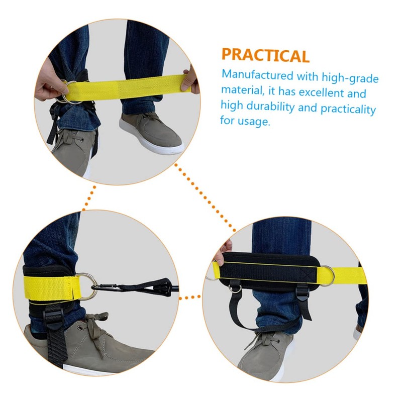 KOMBIUDA Adjustable Buckle Ankle Strap Leg Training Tool Ankle Foot