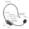 UHF Headset Wireless Microphone Professional Wireless Mic Set 6.35mm Receiver