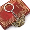 FEIDIAO Link Keyring Metal Sign Enamel Zlda Keychain Zlda Shield