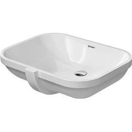 Duravit 033856 Undermount Sink, White