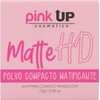 PINK UP, Matte HD, Polvo Compacto HD, Matificante, Para Pieles